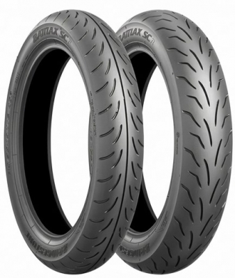 Шина для скутера передняя  Bridgestone SC 120/70-13 53P TL 