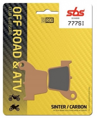 Колодки тормозные дисковые SBS 777SI (MCB730SI) Колодки тормозные дисковые SBS 777SI (MCB730SI)