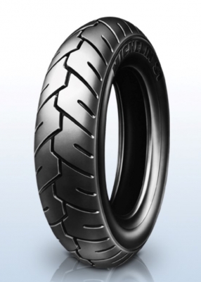Шина для скутера передняя/задняя MICHELIN 80/100-10 TL/TT 46J S1
