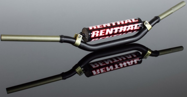 Руль кроссовый Renthal Twinwall 991-01 Black для KTM SX/SX-F 2009-2012, SUZUKI RM/RMZ 2006-2013, YAMAHA YZ-F 2018-2021, 28мм Руль кроссовый Renthal Twinwall 991-01 Black для KTM SX/SX-F 2009-2012, SUZUKI RM/RMZ 2006-2013, YAMAHA YZ-F 2018-2021, 28мм