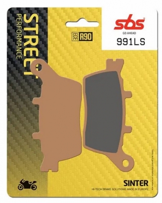 Колодки тормозные дисковые SBS 991LS (OEM: BD5-25806-00-00)