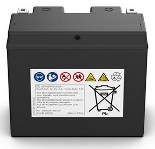Bosch 0 986 FA1 100 (YT12B-BS) - аккумулятор для мотоцикла 10Ач-165A