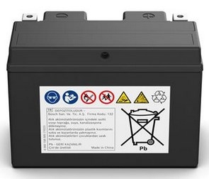 Bosch 0 986 FA1 210 (YT9B-BS) - аккумулятор для мотоцикла 8Аг-115A
