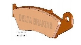 Колодки тормозные передние дисковые Delta Braking DB2230OR-D для CR/KX/RM/YZ Колодки тормозные передние дисковые Delta Braking DB2230OR-D для CR/KX/RM/YZ