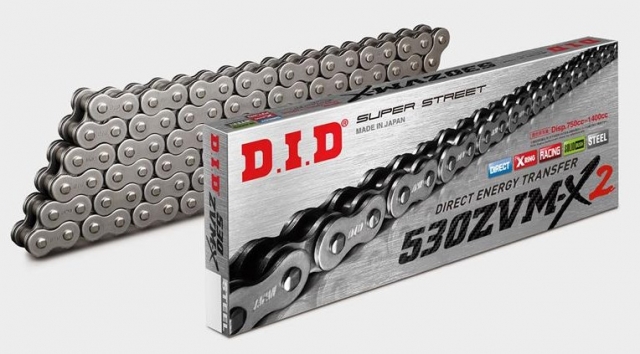 Цепь приводная DID 530ZVM-X2-114 звеньев