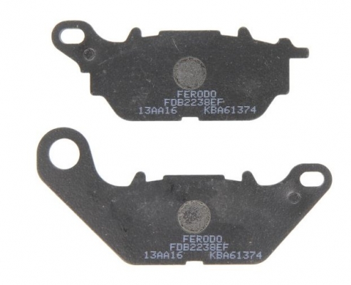 Колодки тормозные дисковые FERODO FDB2238EF (MCB812)