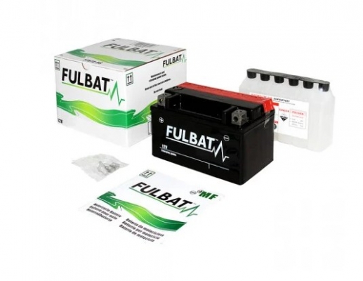 Аккумулятор мотоциклетный Fulbat FTX9-BS (YTX9-BS), 8 А/ч, 135 А, 150х87х105 мм