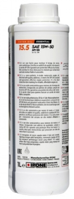 Моторное масло IPONE 15.5 15W50 1L Моторное масло IPONE 15.5 15W50 1L