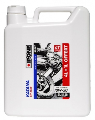 Масло моторное IPONE Katana Off Road 10W50 5 литров