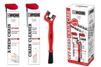 Комплект по уходу за цепью Ipone Off-Road Chain Care 2*750 мл