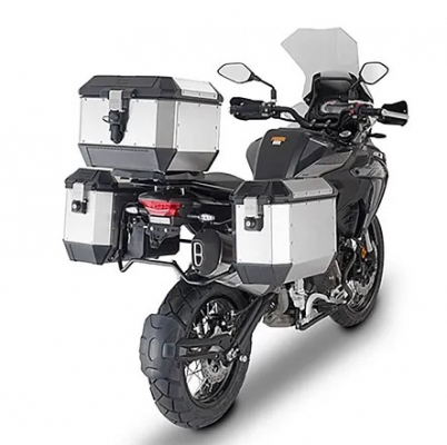 Кофр центральный алюминиевый Kappa KMS44A K’MISSION MONOKEY 44 литра