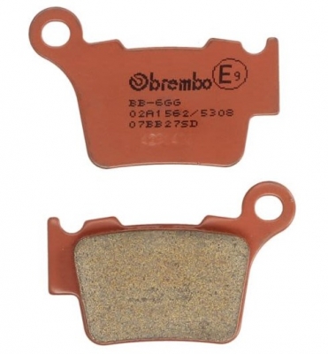 Колодки тормозные дисковые BREMBO 07BB27SD (FDB2165, MCB743)