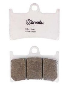 Колодки тормозные дисковые BREMBO 07YA23LA для YAMAHA FZ6 FAZER, MT-09, XV, YZF (FDB605, MCB611)