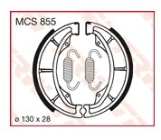 Тормозные колодки барабанные TRW LUCAS MCS855