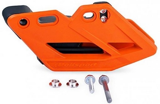 Polisport 8457500002 - ловушка цепи мотоцикла в сборе KTM SX/SXF 2011-2017, EXC 2012-2017, цвет оранжевый