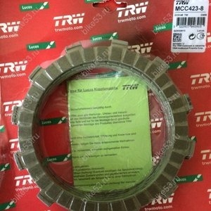 Диски сцепления фрикционные LUCAS/TRW MCC423-8