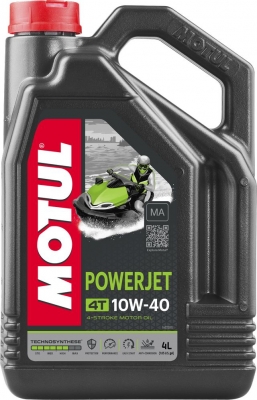 Масло моторное для гидроциклов POWERJET 4T 10W40 4 литра