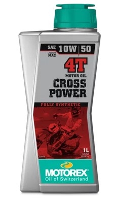 Масло моторное Motorex Cross Power 4T 10W50 1 литр