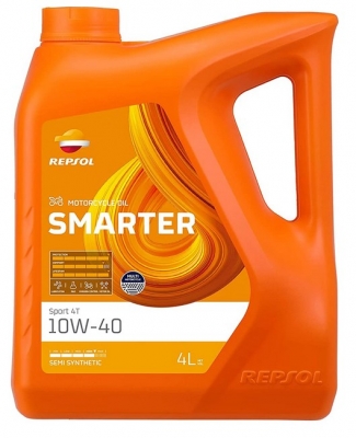 Масло моторное Repsol SMARTER SPORT 4T 10W-40 4 литра (RPP2065MGB)