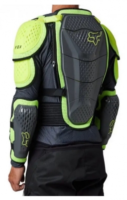 Защита тела FOX TITAN SPORT JACKET Dark Shadow, размер S, серый / желтый цвет