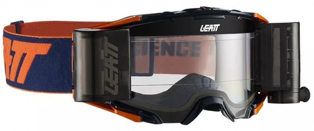 Мотоочки Leatt Goggle Velocity 6.5 Roll-Off Ink/Orange Clear (8019100050)