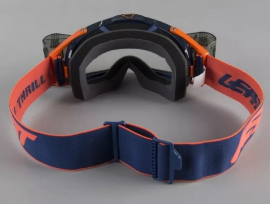 Мотоочки Leatt Goggle Velocity 6.5 Roll-Off Ink/Orange Clear (8019100050)