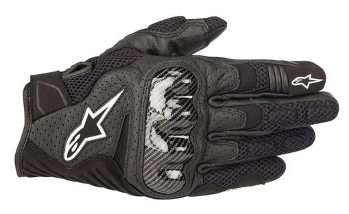 Alpinestars SMX-1 V2 Air Black - перчатки мотоциклетные, размер L Alpinestars SMX-1 V2 Air Black - перчатки мотоциклетные, размер L
