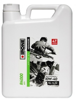 Масло моторное для квадроцикла Ipone R4000 ATV 10W40 4 литра Масло моторное для квадроцикла Ipone R4000 ATV 10W40 4 литра