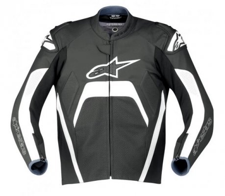 Мотокуртка Alpinestars TECH 1-R Black-White 52