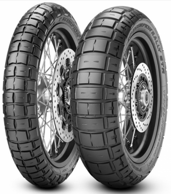 Шина мотоциклетная передняя Pirelli Scorpion Rally Str 110/80R19 59H TL