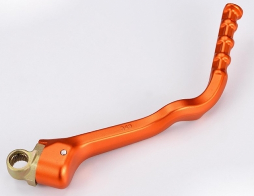 Рычаг(лапка) кикстартера NACHMAN MX-08958OR для KTM SX/EXC/SXF/EXCF 250/300/350/450 '11-'14 алюминиевая (77133070144)