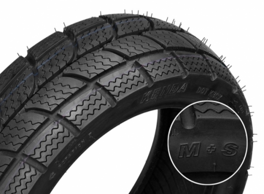 Шина для скутера передняя/задняя KENDA 100/90-10 TL 61J K701
