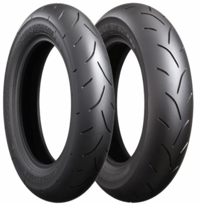Шина скутерная передняя Bridgestone 100/90-12 49J TL BT601