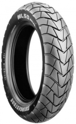 Шина для скутера передняя/задняя  Bridgestone 130/70-10 TL 52J ML50