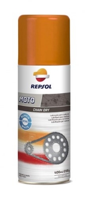 Смазка цепи Repsol Moto Chain Dry 400мл