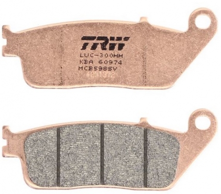 TRW LUCAS MCB598SV - передние дисковые тормозные колодки для мотоциклов TRW LUCAS MCB598SV - передние дисковые тормозные колодки для мотоциклов