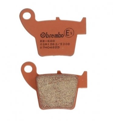 Колодки тормозные дисковые BREMBO 07HO48SD (FDB2139, MCB730)