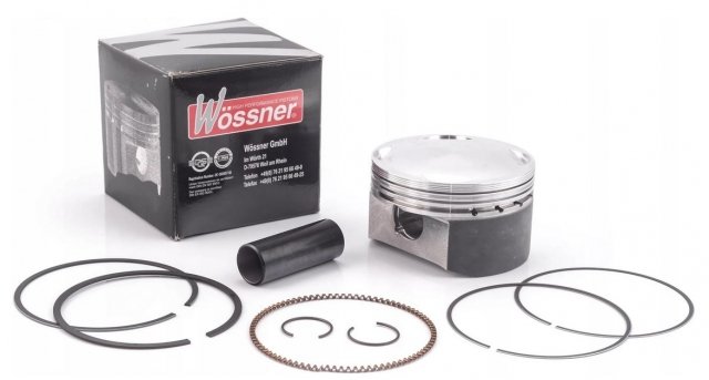 Поршень в сборе WOSSNER 8793D250 для HONDA XR 250 1986-2004, XL 250 1991-1996 (+2,50MM = 75,44) (10,5:=+1,2)