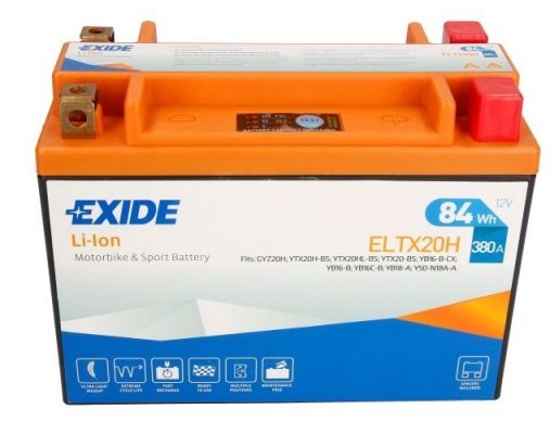 Мотоаккумулятор Li-Ion EXIDE ELTX20H 84В/ч=7Ач
