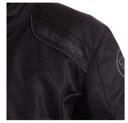 Bering Tiago Black S - куртка текстильная мужская мотоциклетная 