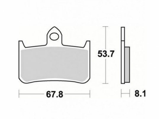 Тормозные колодки BRAKING 756CM55