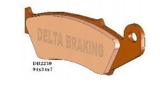 Колодки тормозные передние дисковые Delta Braking DB2230OR-D для CR/KX/RM/YZ