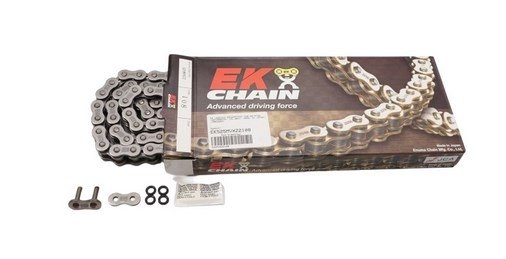 Цепь приводная EK Chain EK525MVXZ2-120 звеньев QX-RING (до 1000см3)
