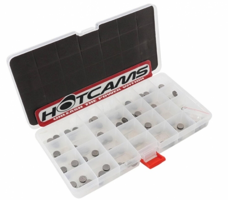 Hot Cams HCSHIM31 - набор регулировочных шайб диаметр 10мм от 1.85мм до 3.25мм(шаг 0,05)