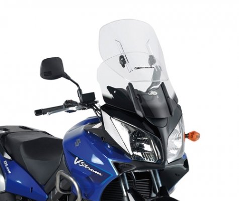 Ветровое стекло Kappa KAF260 для Suzuki DL 650/1000 V-STORM 2002-2011, KAWASAKI KLV 1000 2004-2010, 65 x 44 см