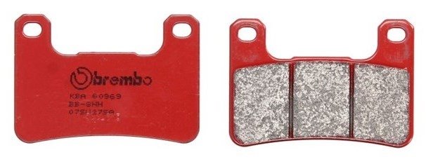 Колодки тормозные дисковые BREMBO 07SU27SA (FDB2178, MCB752)