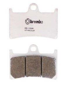 Колодки тормозные дисковые BREMBO 07YA23LA для YAMAHA FZ6 FAZER, MT-09, XV, YZF (FDB605, MCB611)