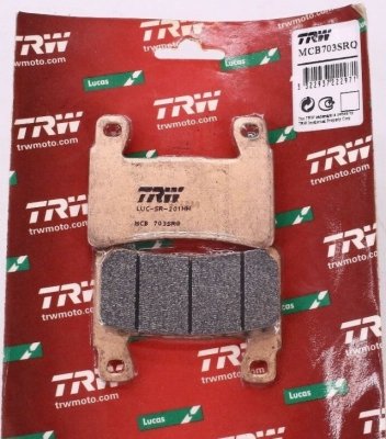 Колодки тормозные дискоые TRW LUCAS MCB703SRQ