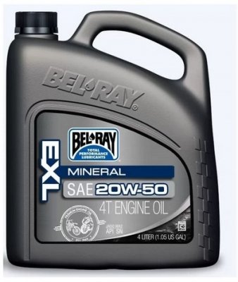 Масло моторное Bel-Ray EXL Engine Oil 20W-50 4 литра