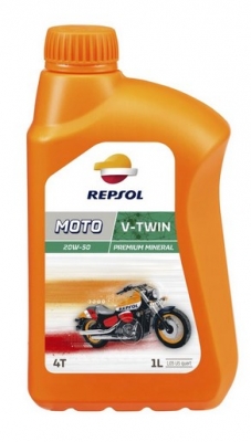 Масло моторне Repsol Moto V-Twin 4T 20W50 1L